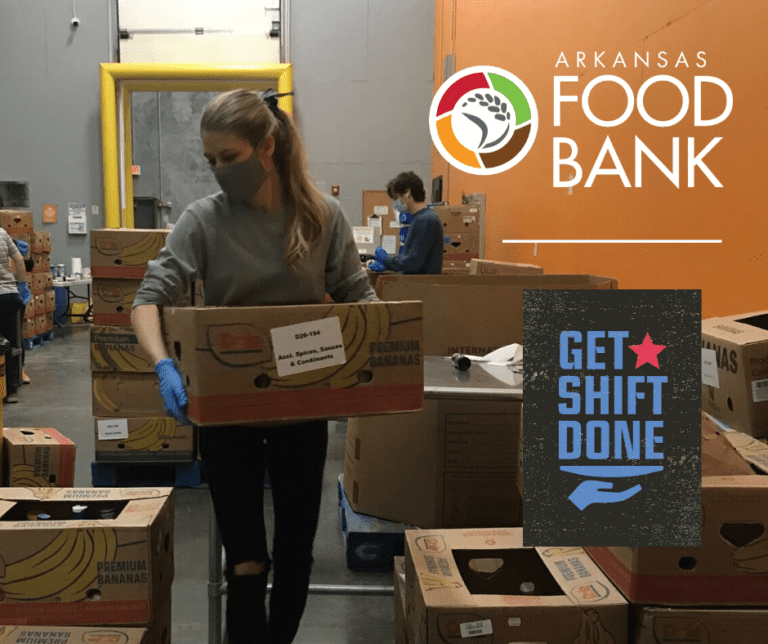 Arkansas Foodbank Along With Get Shift Done Launch Central Arkansas
